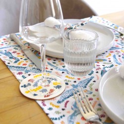 dessous de verre fleurs