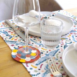 dessous de verre tuiles
