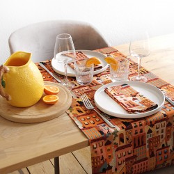 chemin de table orange collection Mon Toit
