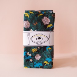 lot de deux serviettes de table