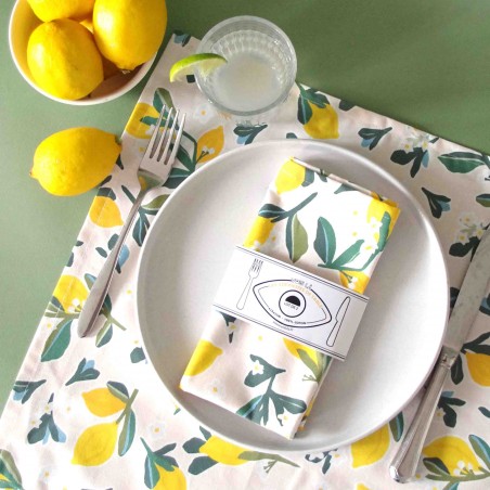 Linge de table -  Jungle INN lot de 2